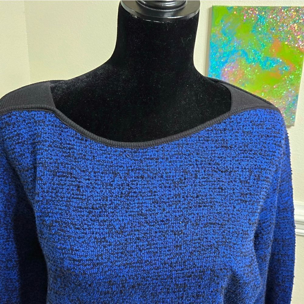 NWOT.  Blue Sweater with Sweet Buttons